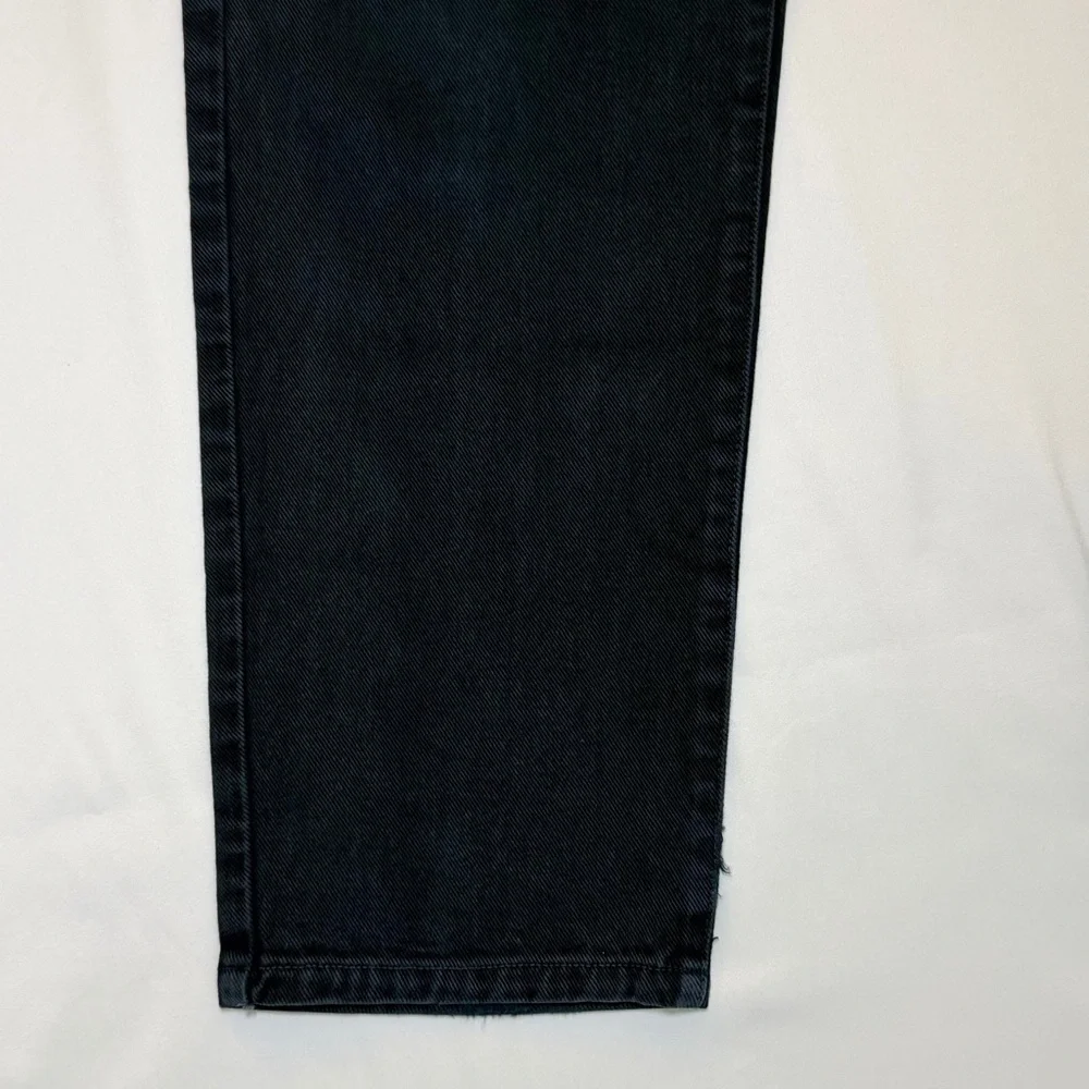 Vintage 2001 DKNY Black Wash Denim 100% Cotton Classic Retro Y2K Straight Jeans